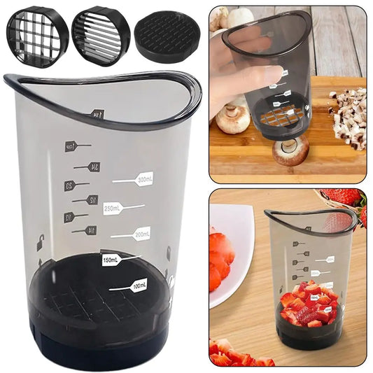 Easy to Use Cup Slicers Detachable Manual Operation Fruit Splitter Multi-Function Portable Fruit Divider Mold